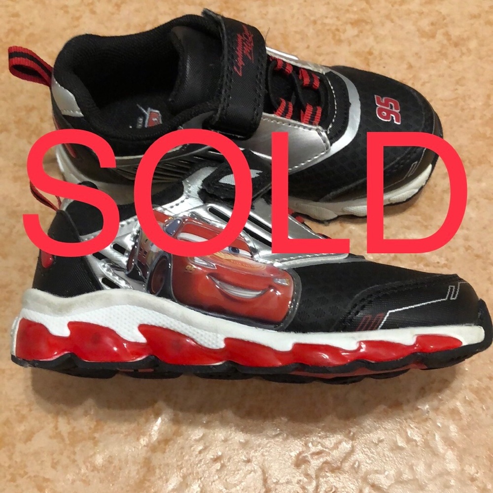 Disney Cars Light Up Sneakers